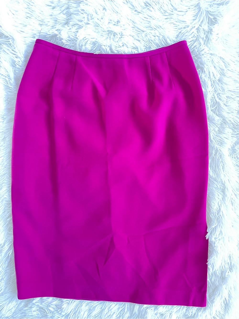 Kasper Magenta Pencil Skirt